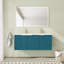 Meuble-lavabo flottant mural 48 po avec plateau en résine et porte à fermeture en douceur 48 po-508781332