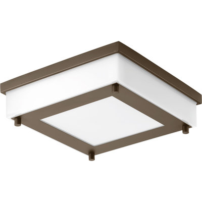 Lampe à cloison d’extérieur à DEL intégrée à 1 ampoule à DEL H 3 po hankerson