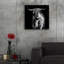 «Hippy Highland Cow» par Epic Portfolio, art mural en verre acrylique-1941429804