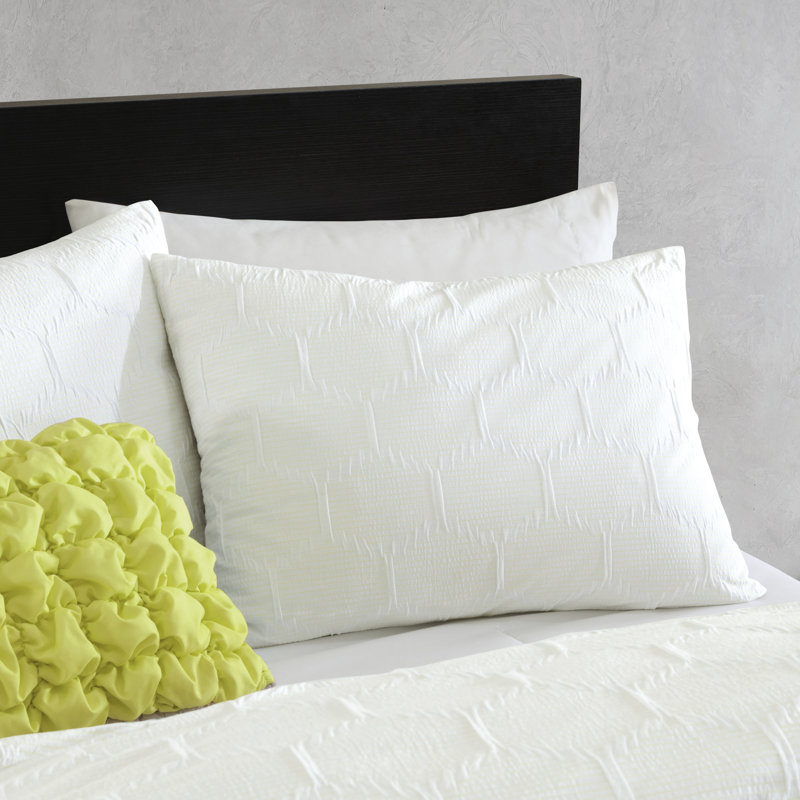 DKNY Modern Hexagon King Comforter Set, King Comforter + 2 Standard Shams