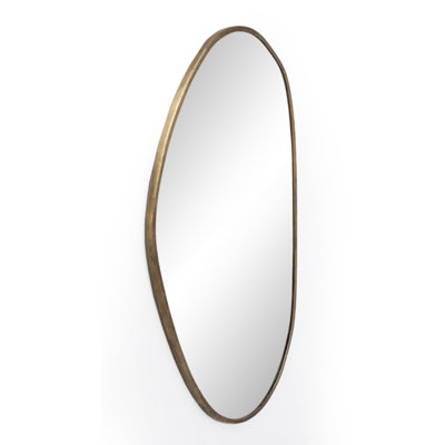 Brinley Flat Metal Wall Mirror