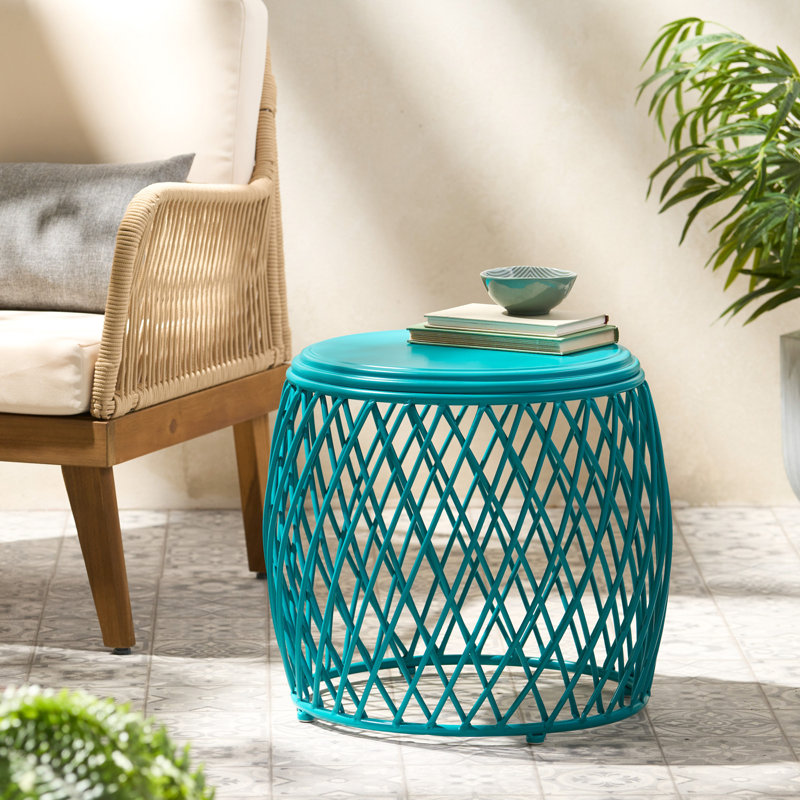 TABLE D'APPOINT 19,75 ALAMERAS, Sarcelle