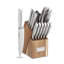 Cuisinart 15pc Elite Series Stainless Steel Block Set with Acacia Block