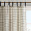 Diah Cotton Semi Sheer Single Curtain Panel-253093288-253093295