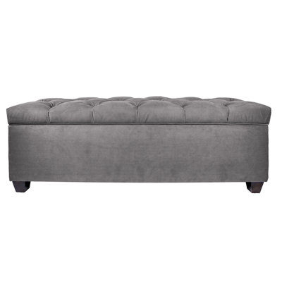 Banc de rangement rembourré Erik