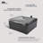 Latitude Run 4 - Jet ABS Structure Square Plug And Play Hot Tub in Amber-2086249464