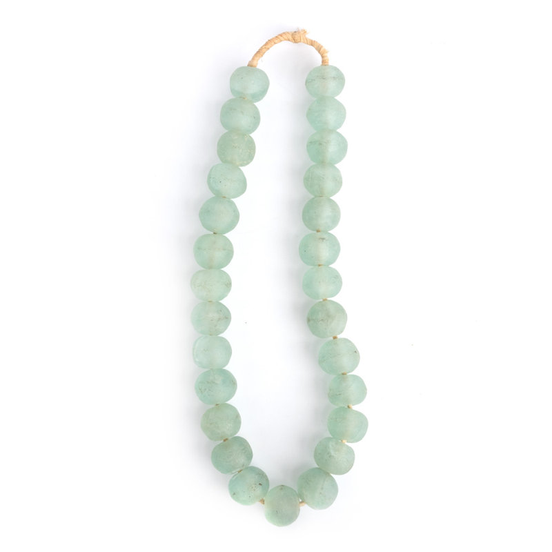 Glass Beads (Loose), 12" H x 3" W x 1" D, Opaque