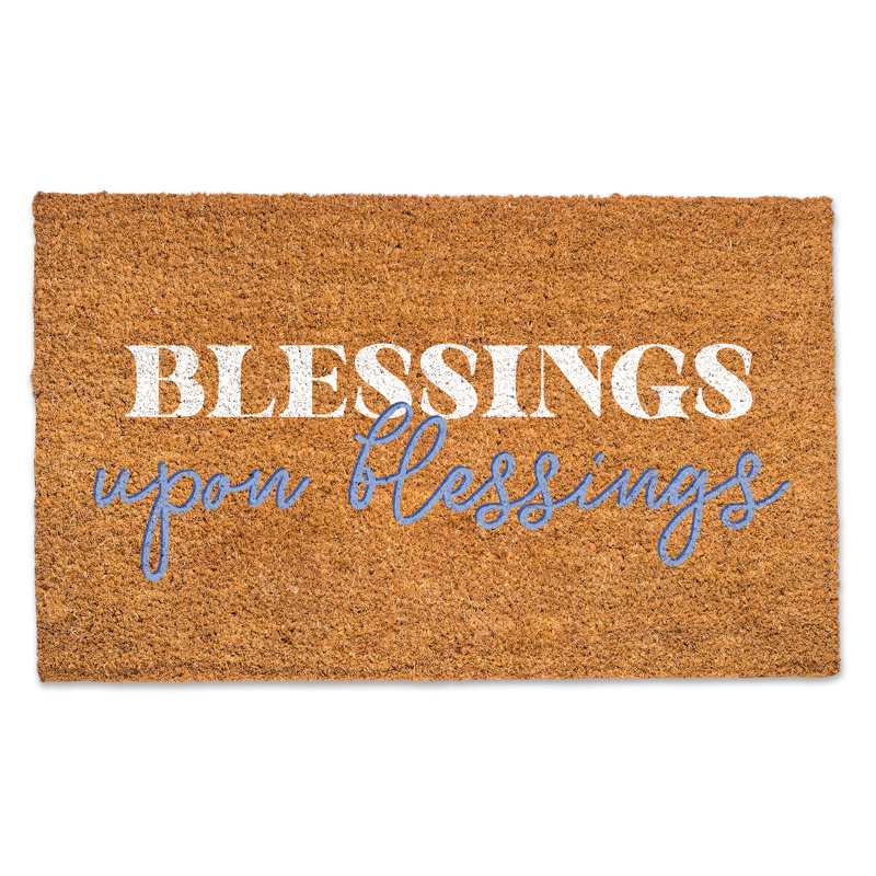 Tapis de porte Blessings