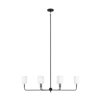 Rowley 6 - Light Metal Dimmable Chandelier
