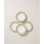 Lenox British Colonial Bamboo Accent Plates, Set of 4