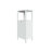 RiverRidge Madison Single Door Bathroom and Laundry Storage Cabinet and Organizer with Open and Adjustable Interior Shelves-1347701407