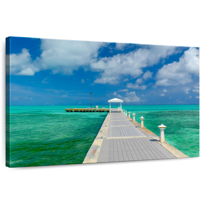 Gillard Cayman Islands Pier, 24" H x 36" W