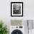 Pierron Black Picture Frame with Mat-789154988