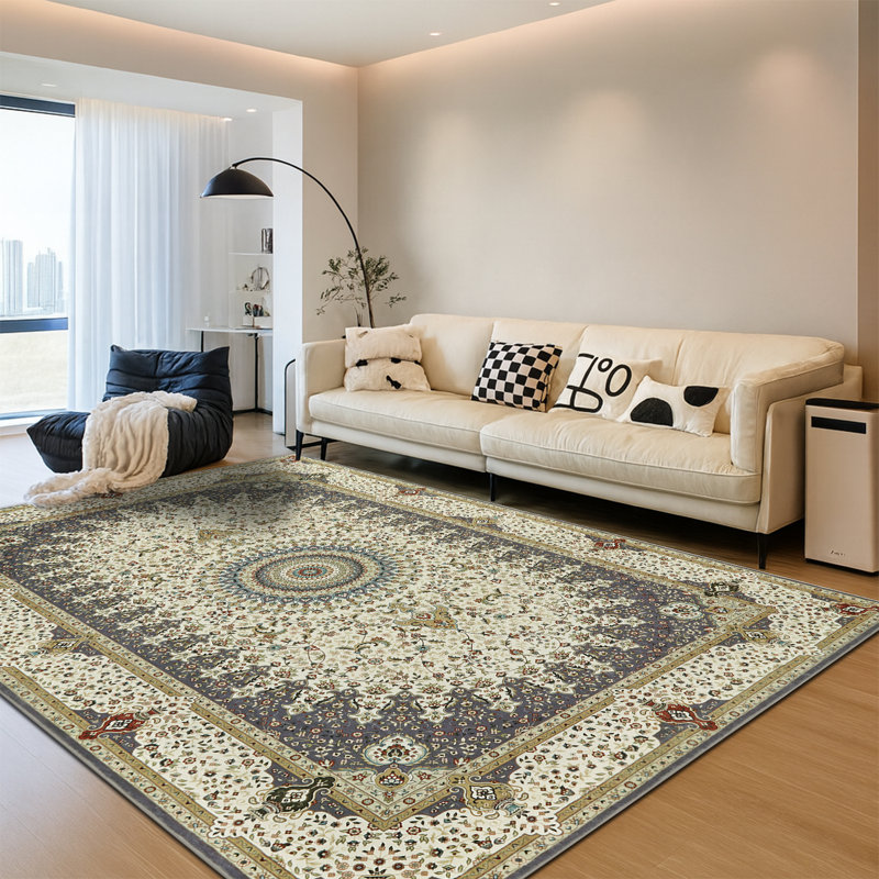 Vintage Oriental Area Rug – Living Room Large Rug for Cozy and Stylish Spaces, Rectangle 120 x 170 cm