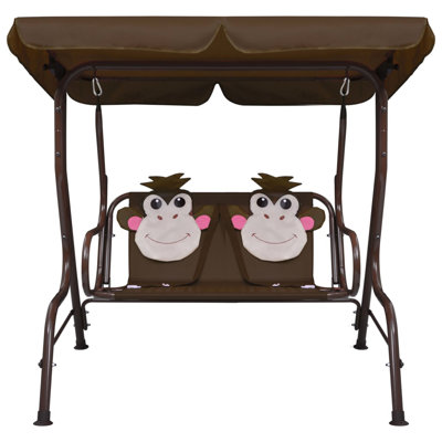Oneal Freeport Park Metal Swing Set with 1 Swing(s)