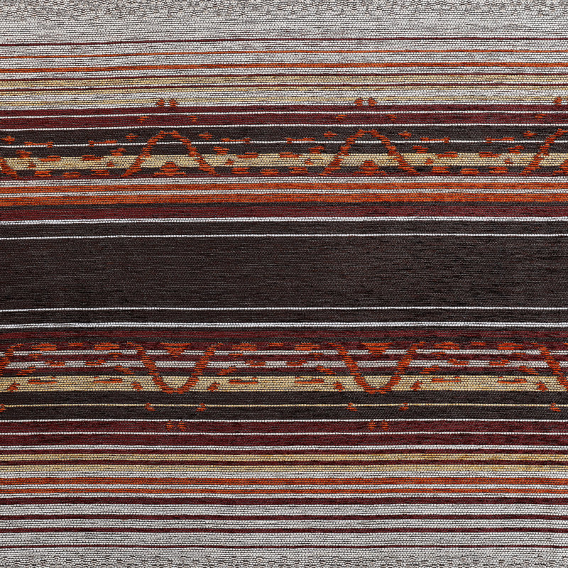 Ensemble de housse de couette Estes Chenille Jacquard, Housse de couette très grand et 2 très grandes t, Cuivre