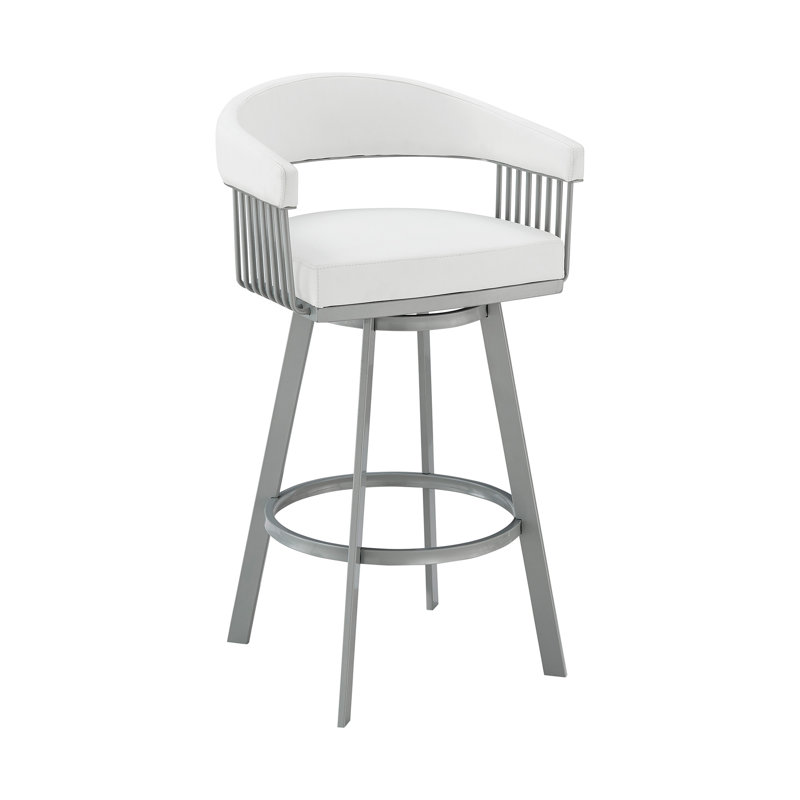 Tabouret de bar 34 po avec coussin Jaisigh