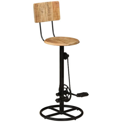 Petronia Counter Stool with Metal Frame