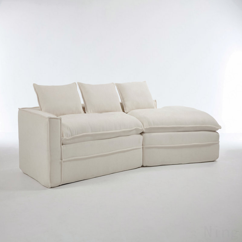 Canapé modulaire Modern, Blanc