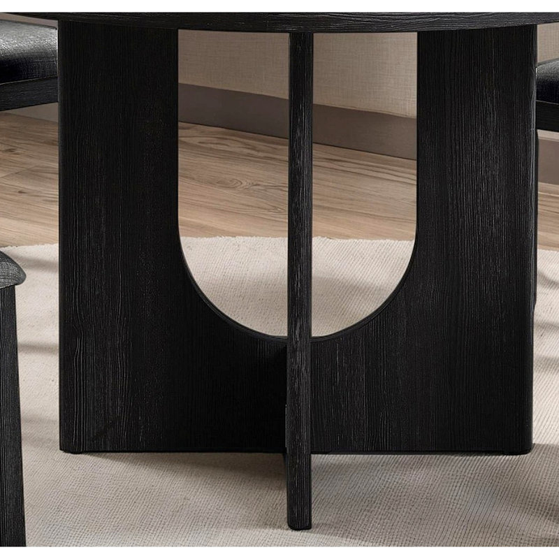 Table de salle à manger Classic Classic 1pc, Gris foncé