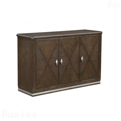 Desserte fonctionnelle 1pc Modern Brown