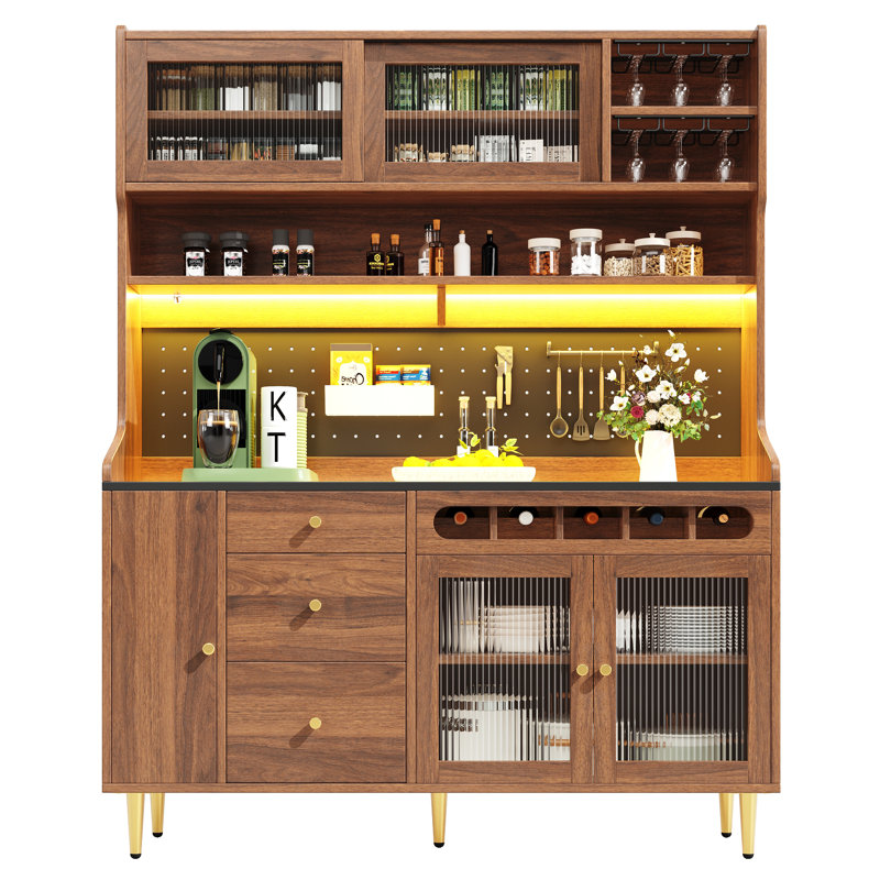 171cm Kitchen Pantry, Natural
