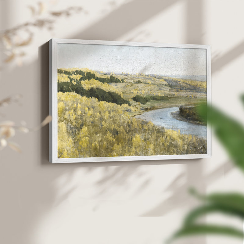 Paysages rétro - DCCXLVI - Reproduction encadrée - réversible, H 11 po x l 14 po, Blanc