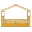 Enchanting Bed House en bois avec tiroirs, un espace de sommeil rêveur pour les enfants à enflammer l'imagination et à fournir un rangement pratique.-1920997921-1920997920