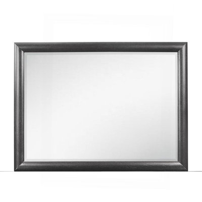 Grey Framed Mirror
