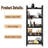 Wood Bookcase Ladder Bookshelf Shelving Unit-2012533120-2012533126