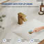 Robinet de salle de bain monotrou Waterfall, robinet d'évier à poignée simple avec bonde-124462312