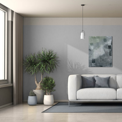 Epic Graffiti 'Ph Blue 2'  by Vanna Lam Canvas Wall Art, 26" x 34"