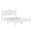 Base de lit plateforme en bois