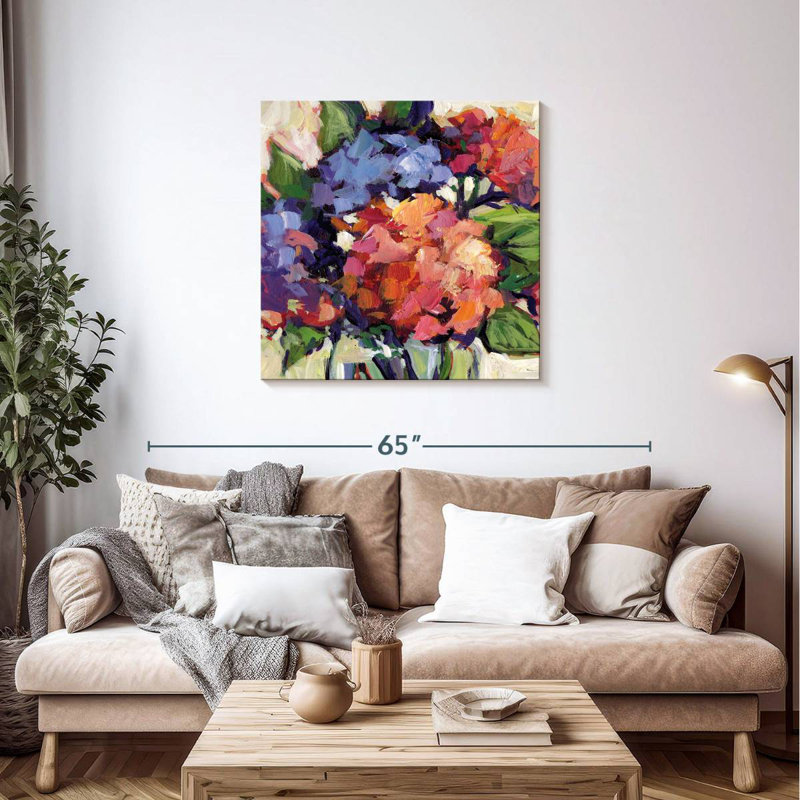Multi hortensias, H 36 po x l 36 po