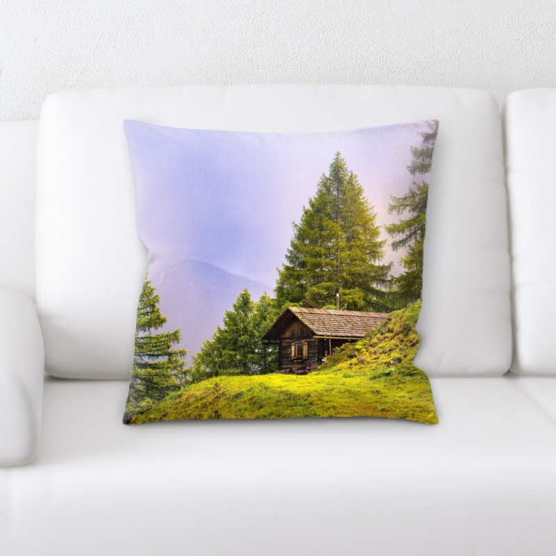 Coussin décoratif alpine hut
