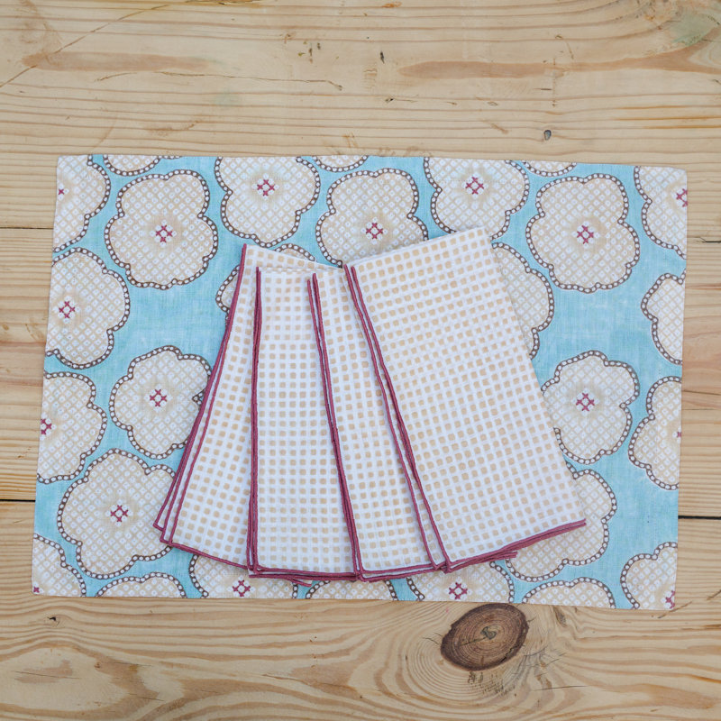Floral Burst Napkins 20x20 Inch