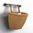 Kulikowski Round Bamboo Wall Basket