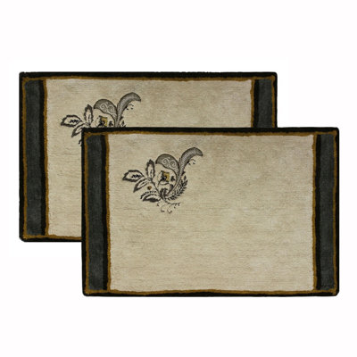 Clearview Cotton Non-Slip Bath Rug