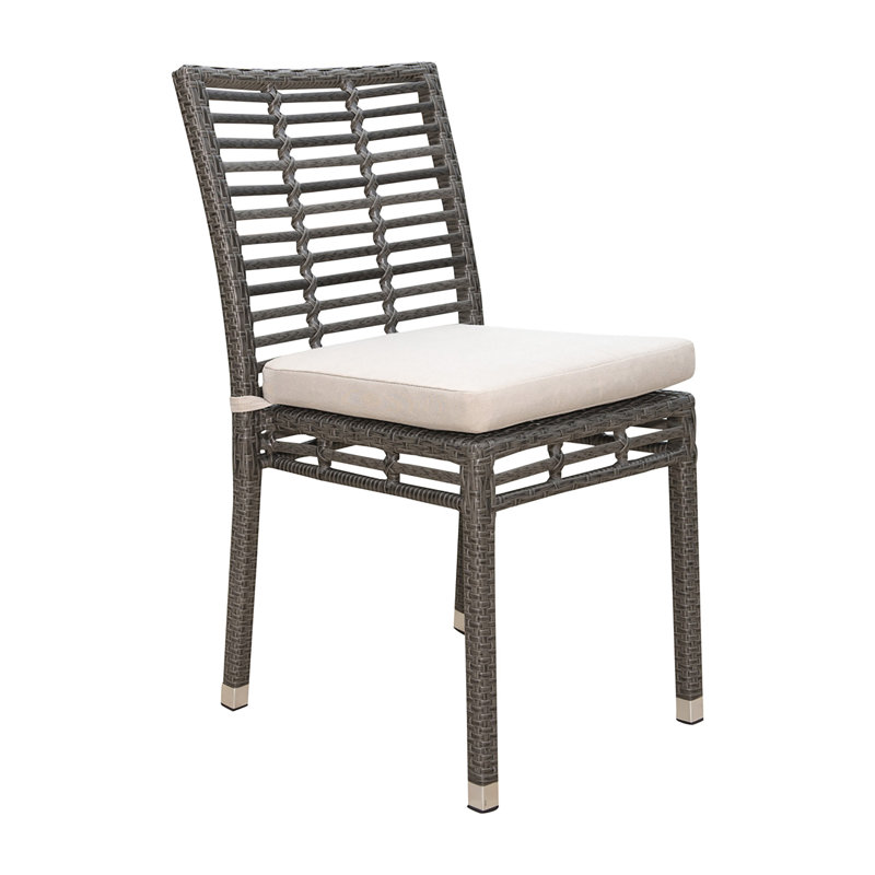 Chaise de patio empilable avec coussin Westerman, Standard
