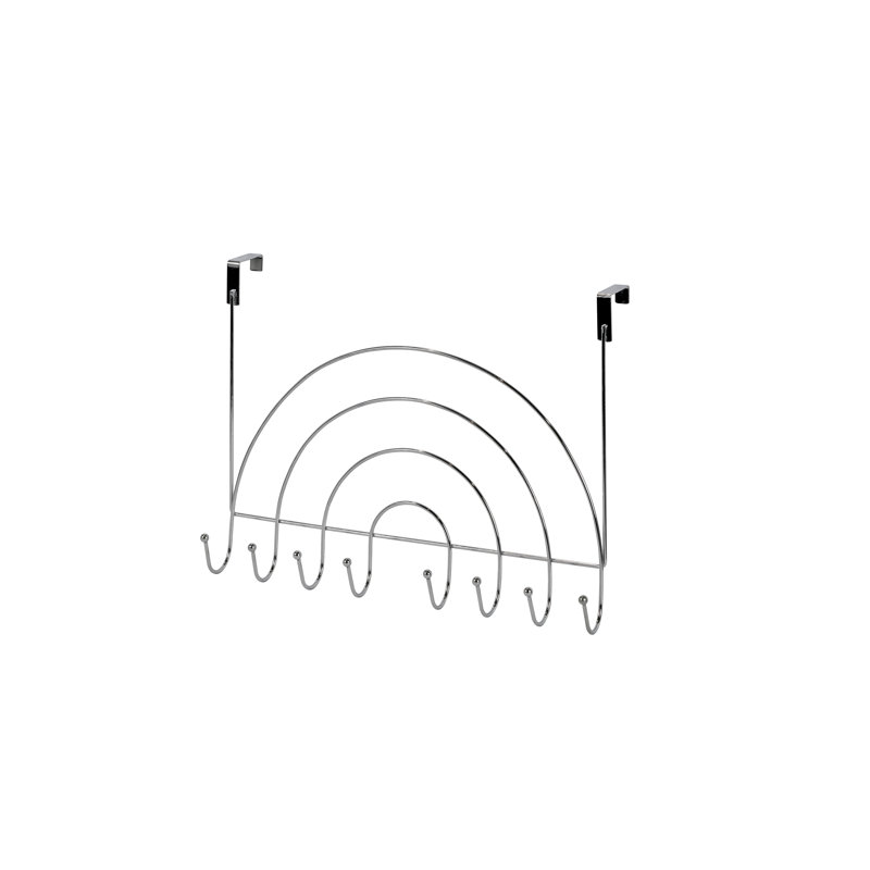 Rainbows Over Door Storage Hooks, Polished Chrome