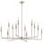 12 - Light Steel Dimmable Chandelier-732920491