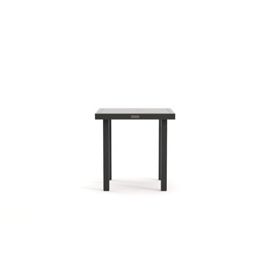 Solid Top 24" Square Side Table