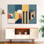 Structures abstraites sur toile-397532116