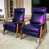 Metallic Deep Violet Lilac Leather est en rupture de stock