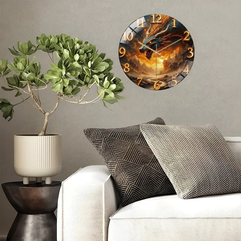 Horloge murale Dragon