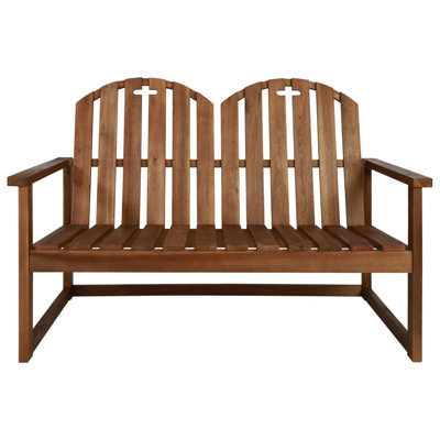Kendall Solid Wood Acacia Outdoor Bench