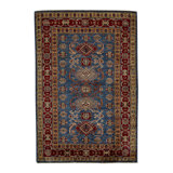Kazak Hand Woven Wool Oriental Area Rug