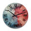 Horloge murale en bois massif Ilidio-402830611