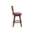 Angelija Swivel Upholstered Counter Stool with Solid Wood Frame-24834187-41671376