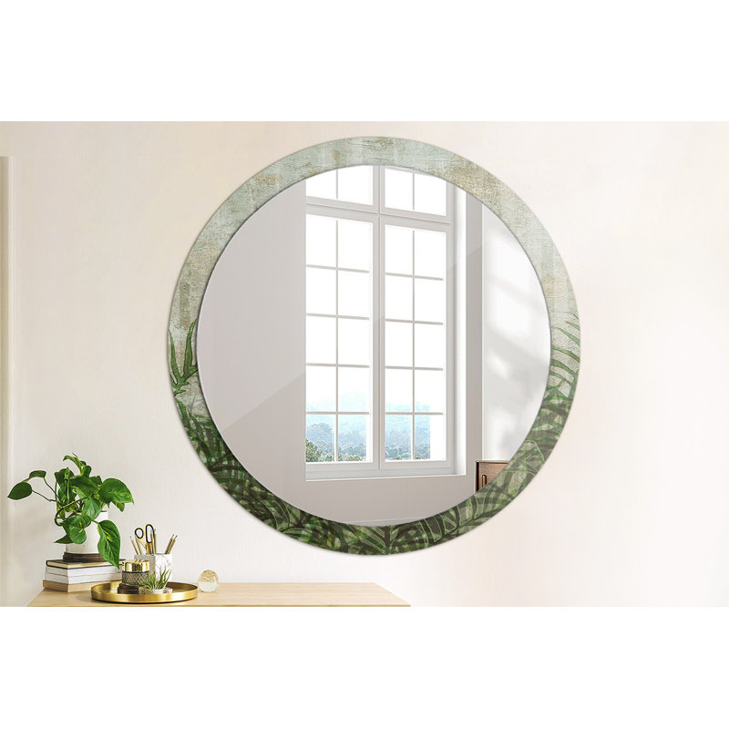 Huldar Glass Flat Wall Mirror